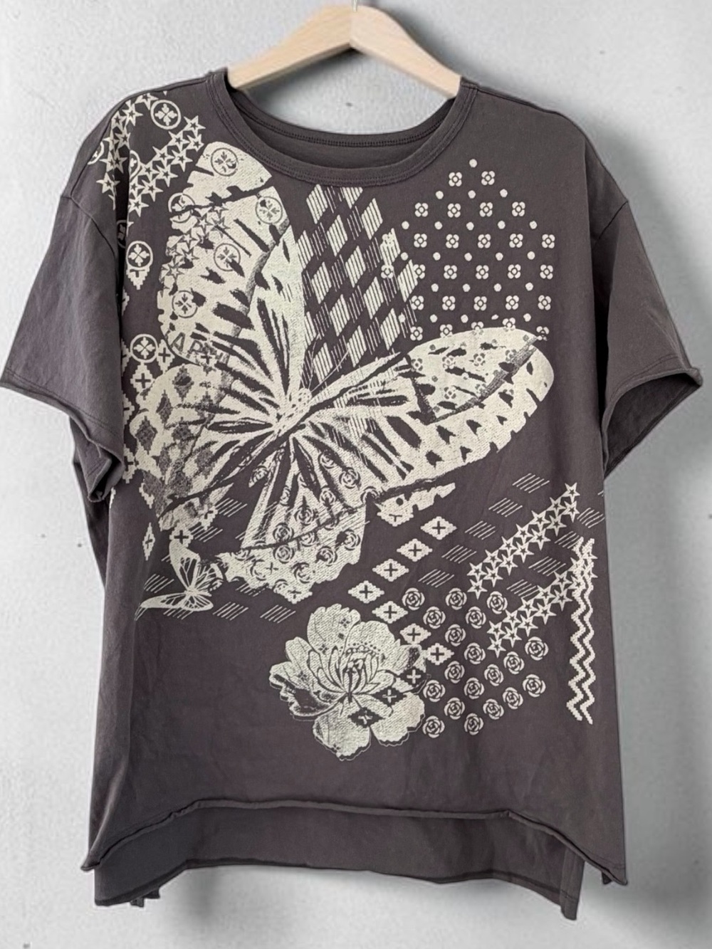 Torrid Oversized Butterfly Graphic Tee